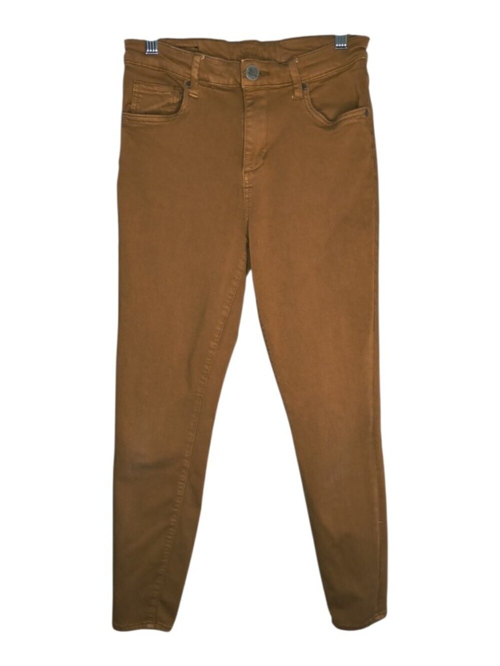 Kut From The Kloth Jeans Womens 6 Brown Pants High Rise Ankle Skinny Stretch